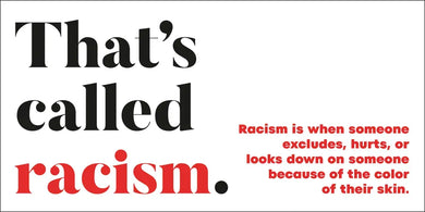 A Little Book About Racism US - Board book