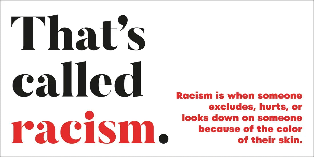 A Little Book About Racism US - Board book