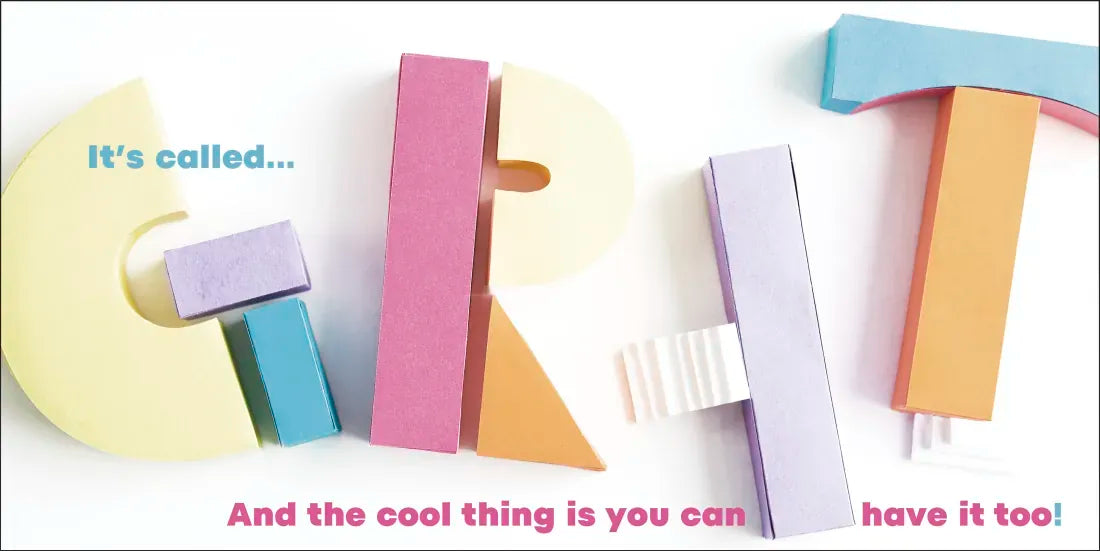 A Little Book About Grit US - Board book