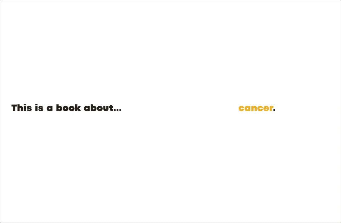 A Kids Book About Cancer US - Hardback