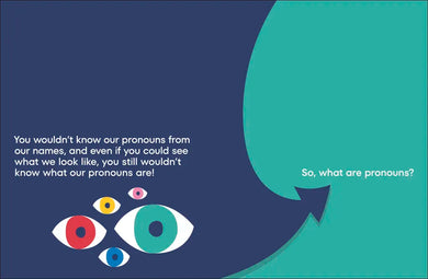 A Kids Book About Pronouns US - Hardback
