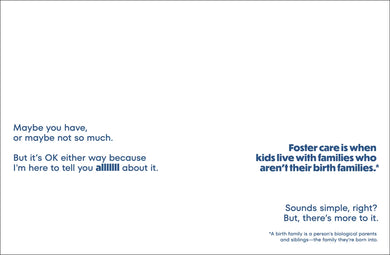 A Kids Book About Being in Foster Care US - Hardback