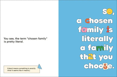 A Kids Book About Chosen Family US - Hardback