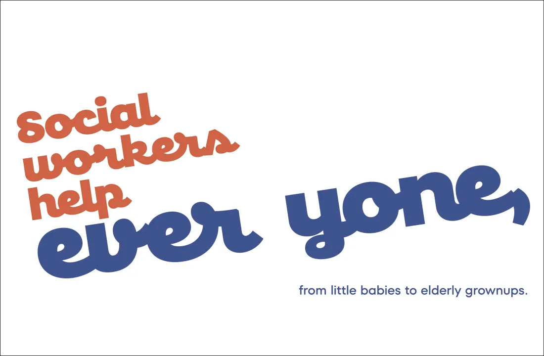 A Kids Book About Social Workers US - Hardback