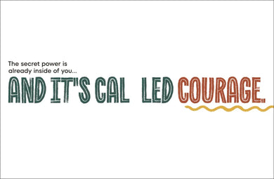 A Kids Book About Courage US - Hardback