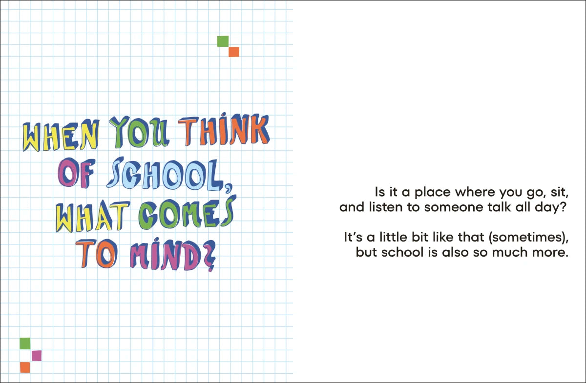 A Kids Book About School GB - Hardback