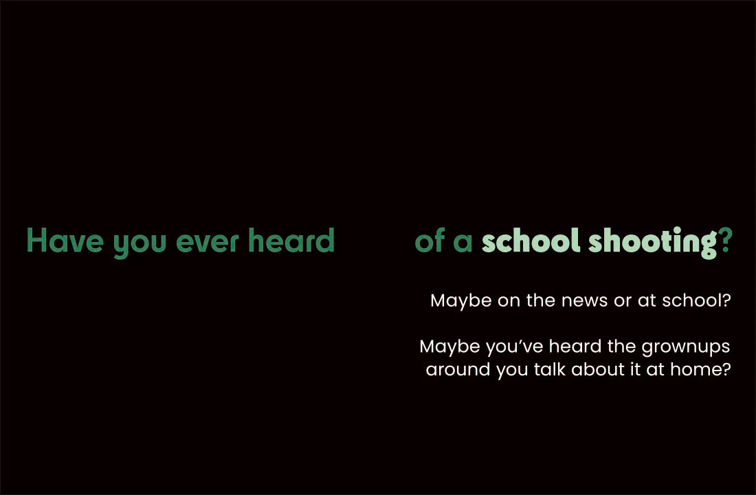 A Kids Book About School Shootings US - Hardback