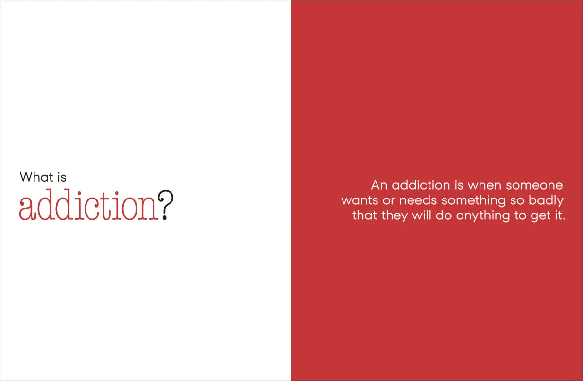 A Kids Book About Addiction US - Hardback