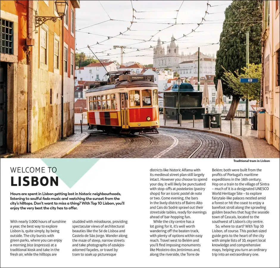 DK Top 10 Lisbon US - Paperback / softback (9780241755952)