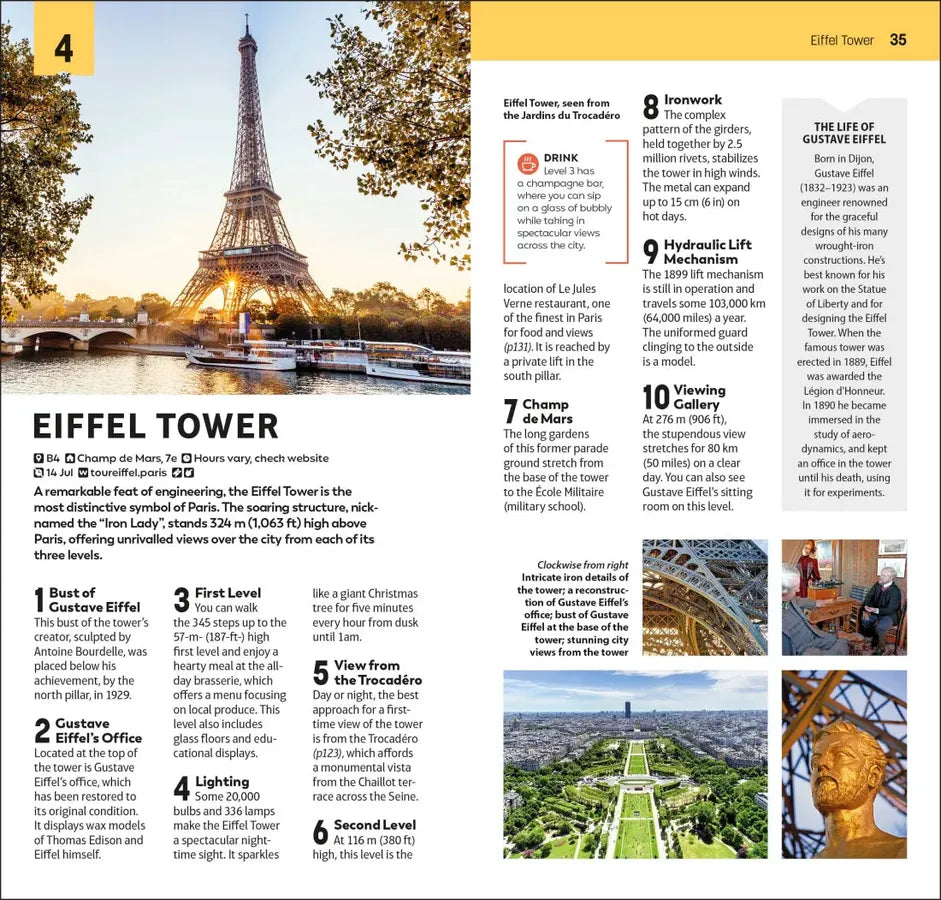 DK Top 10 Paris US - Paperback / softback