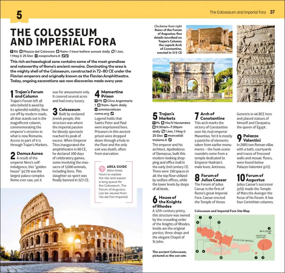 DK Top 10 Rome US - Paperback / softback