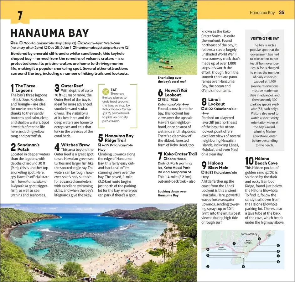 DK Top 10 Honolulu and O'ahu US - Paperback / softback
