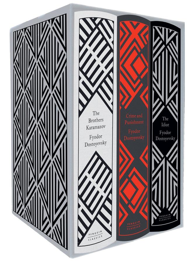 Fyodor Dostoyevsky 3-Book Boxed Set-Fiction: general and literary-買書書 BuyBookBook