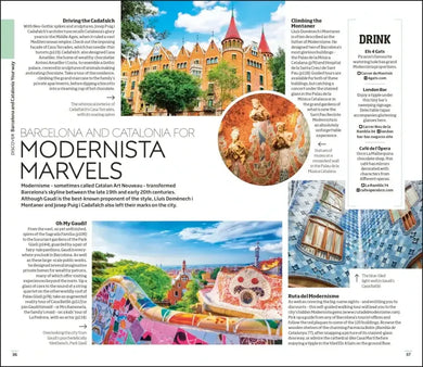 DK Barcelona and Catalonia US - Paperback / softback (9780241784037)