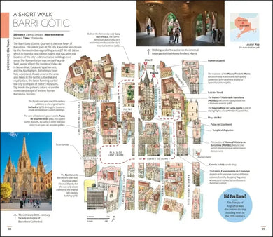 DK Barcelona and Catalonia US - Paperback / softback (9780241784037)