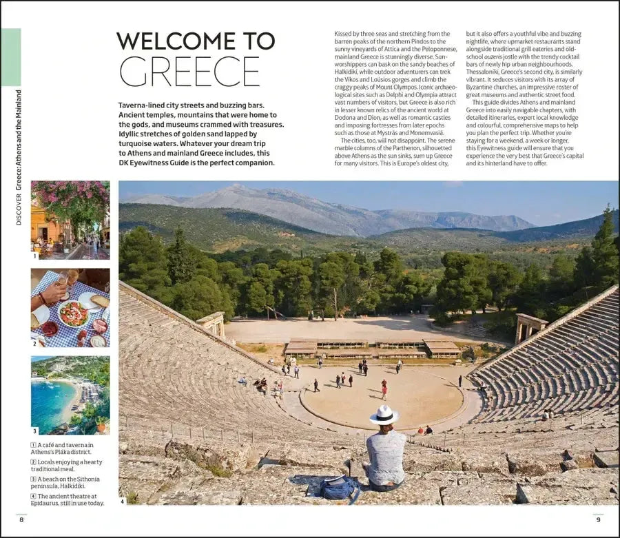 DK Greece, Athens and the Mainland US - Paperback / softback (9780241784228)