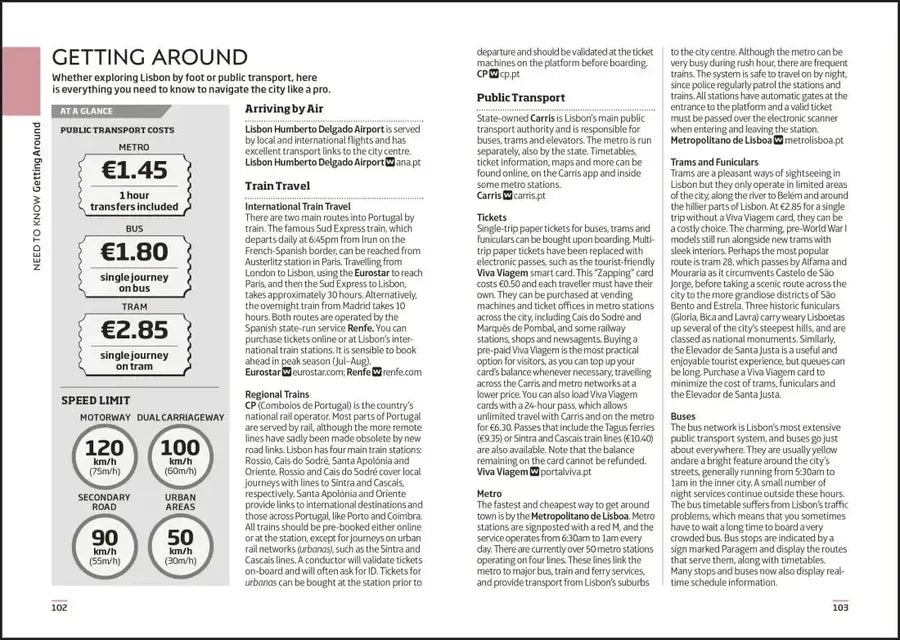 DK Lisbon Mini Map and Guide US - Paperback / softback