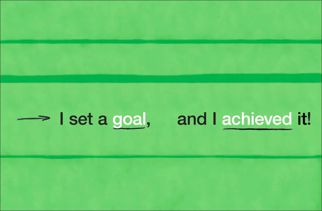 A Kids Book About Goals US - Hardback