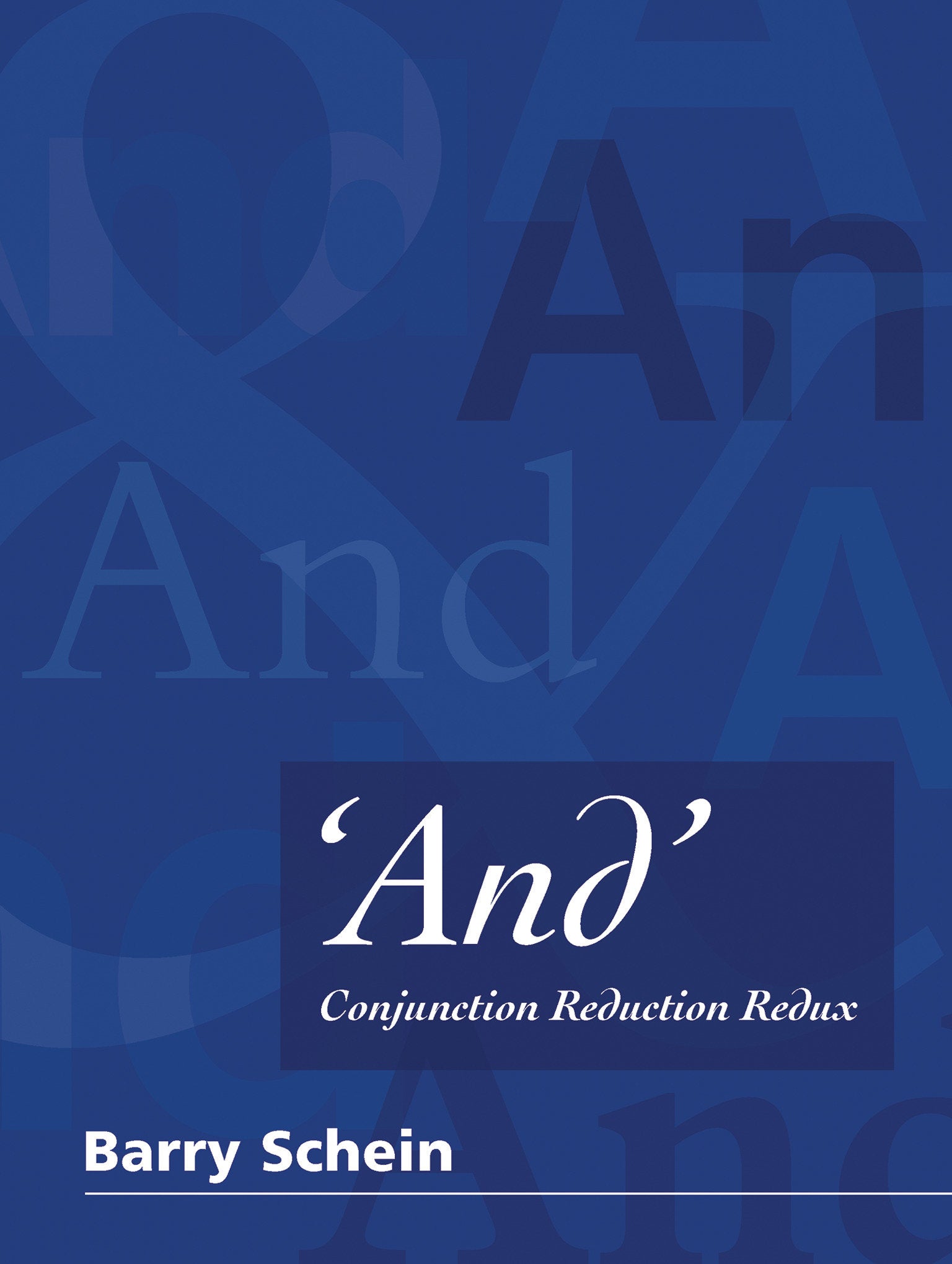 'And'-Language and Linguistics-買書書 BuyBookBook