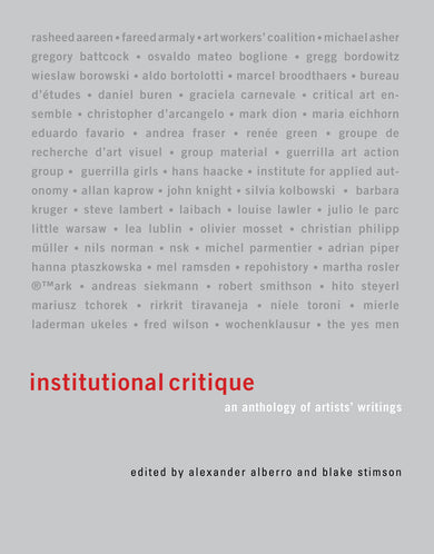 Institutional Critique-Art: general-買書書 BuyBookBook