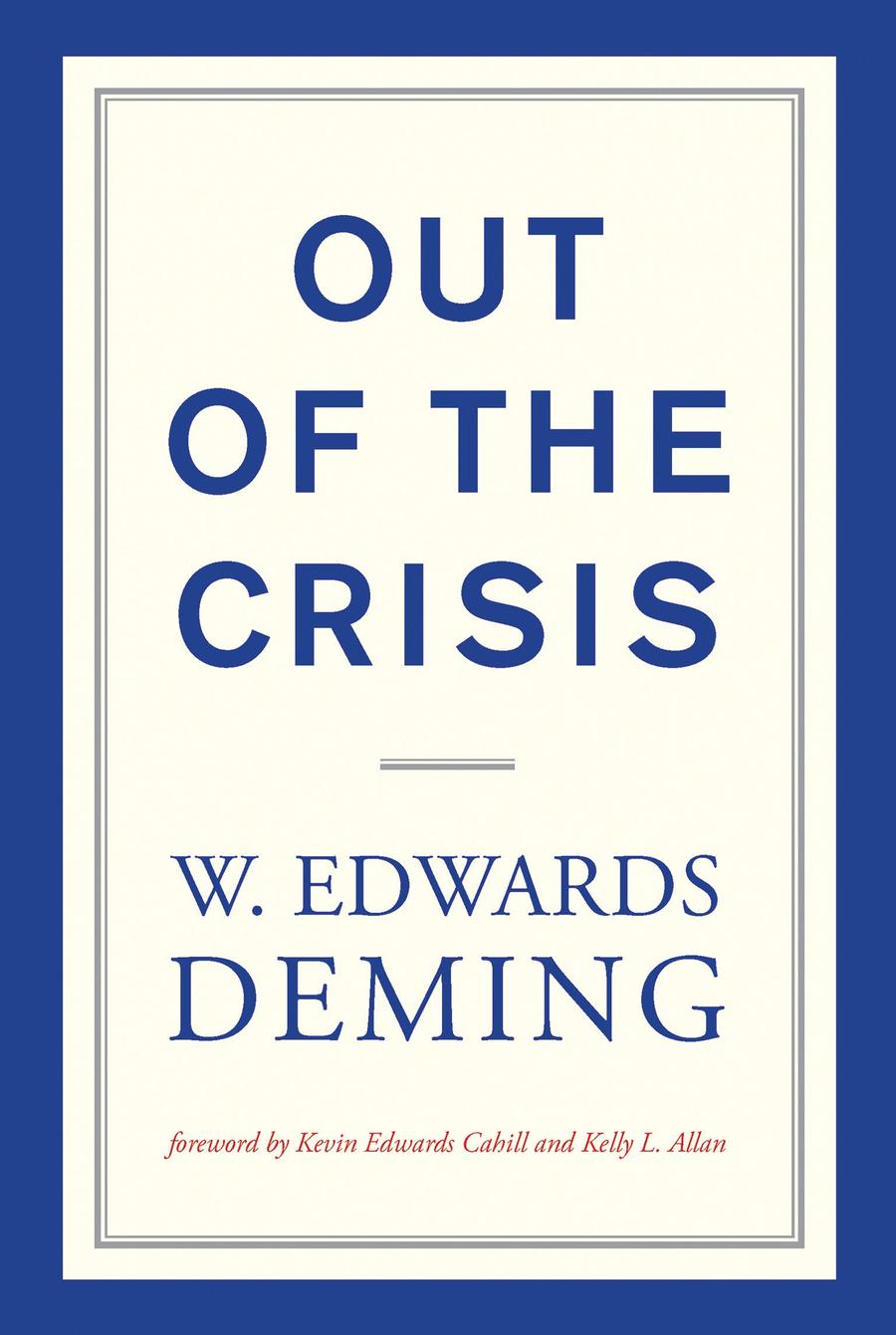 Out of the Crisis, reissue-Business and Management-買書書 BuyBookBook