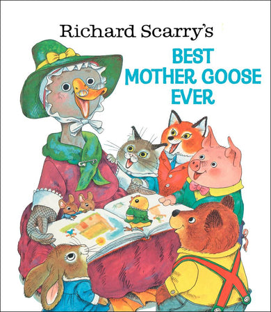 Richard Scarry's Best Mother Goose Ever-Children’s Early years / early learning concepts-買書書 BuyBookBook