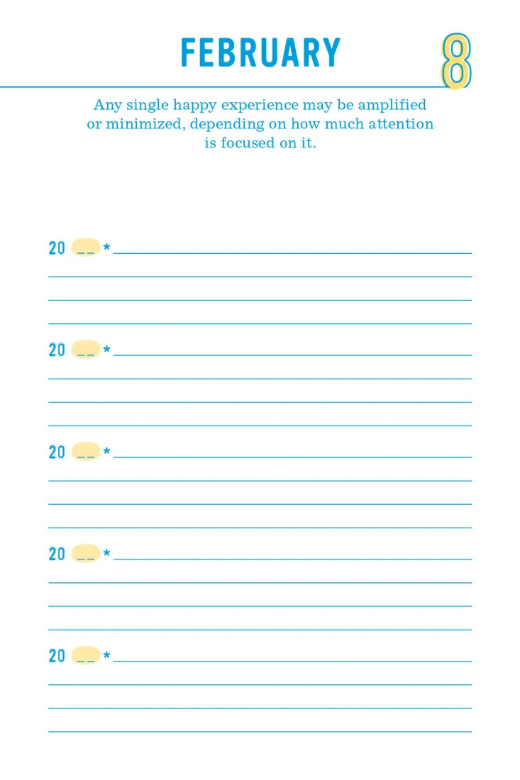 The Happiness Project One-Sentence Journal US - Diary or journal