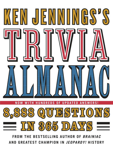 Ken Jennings's Trivia Almanac-Hobbies/ quizzes/ games-買書書 BuyBookBook