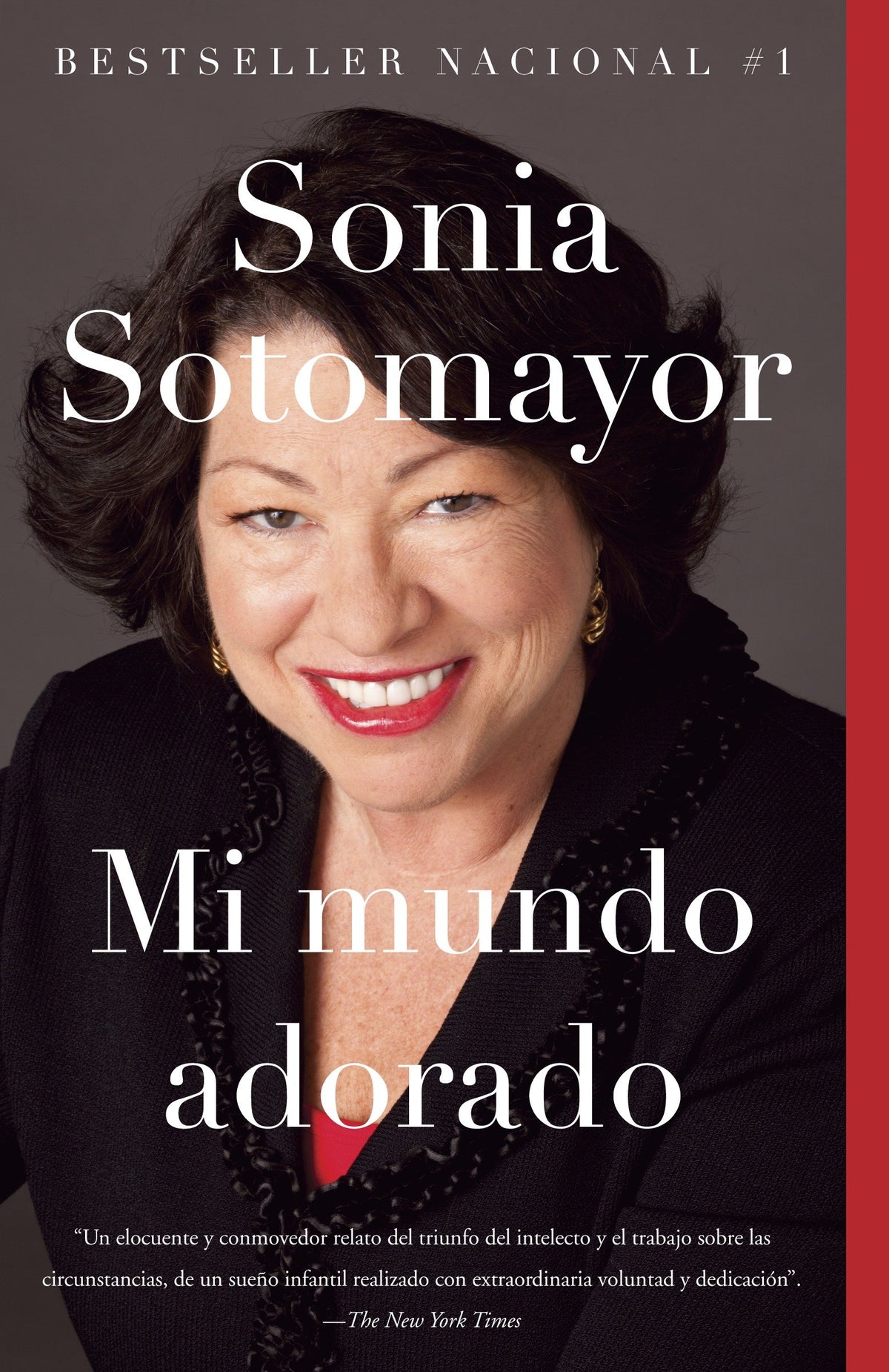 Mi mundo adorado / My Beloved World cover (ISBN 9780345806437)