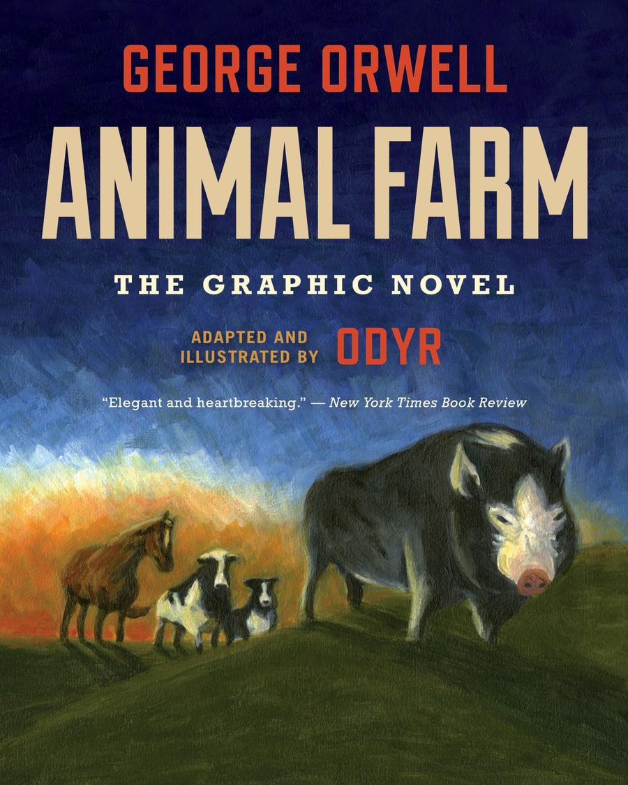 Animal Farm: The Graphic Novel-Fiction: general and literary-買書書 BuyBookBook