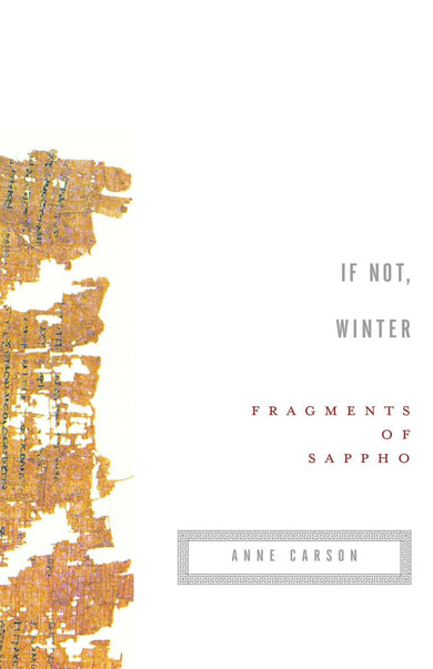 If Not, Winter-Poetry-買書書 BuyBookBook