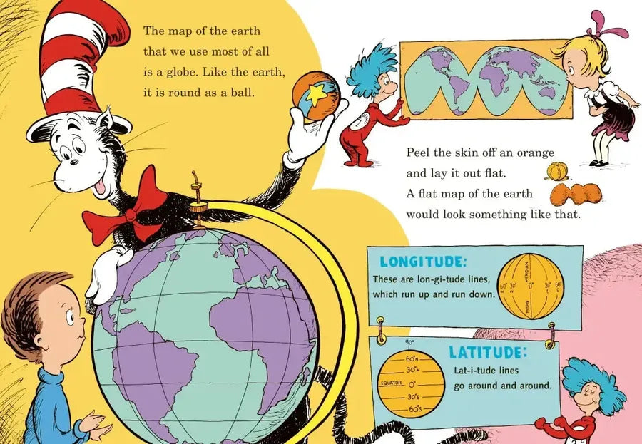 There's a Map on My Lap! All About Maps US - Hardback (9780375810992)