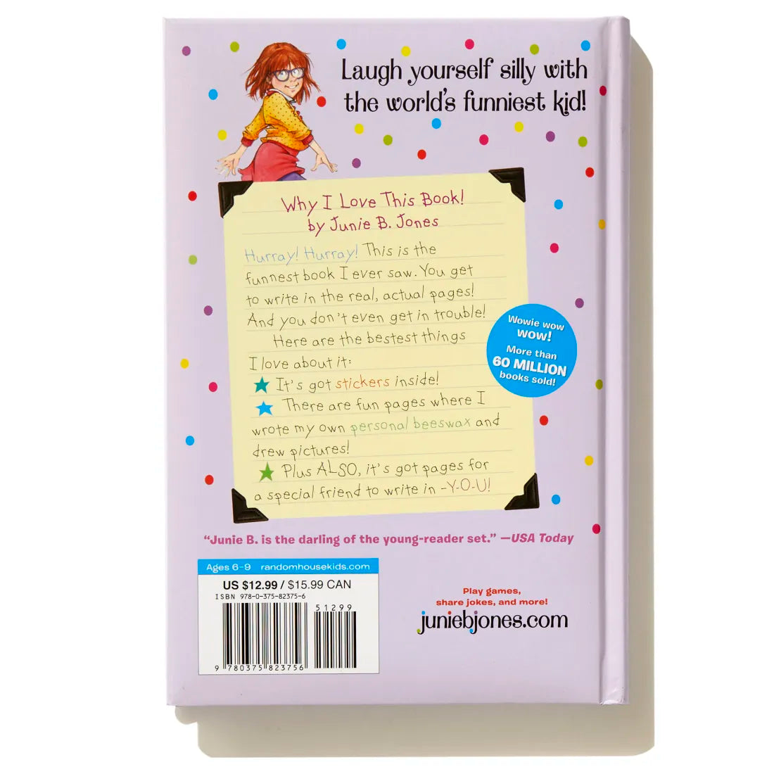 Top-Secret, Personal Beeswax: A Journal by Junie B. (and me!) US - Diary or journal
