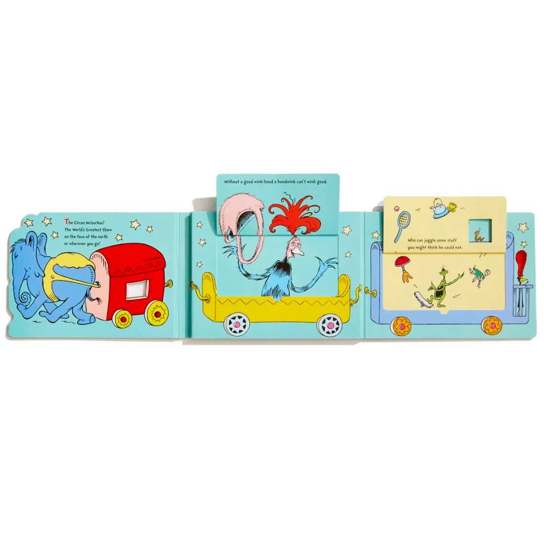 All Aboard the Circus McGurkus US - Board book