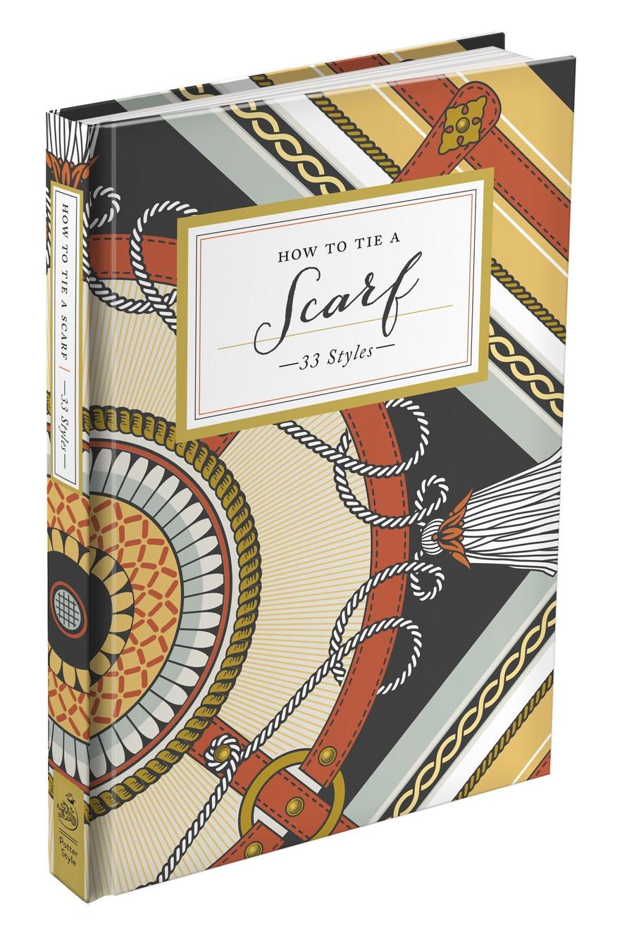 How to Tie a Scarf-Design/ fashion/ architecture/ illustration-買書書 BuyBookBook