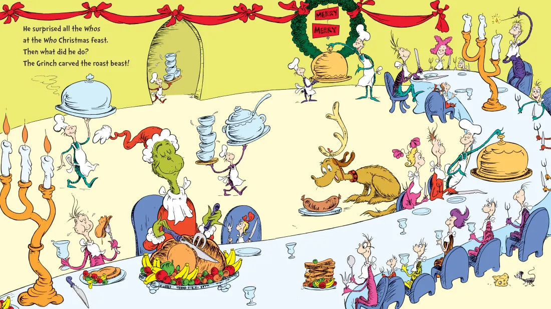 The Grinch's Great Big Flap Book US - Board book