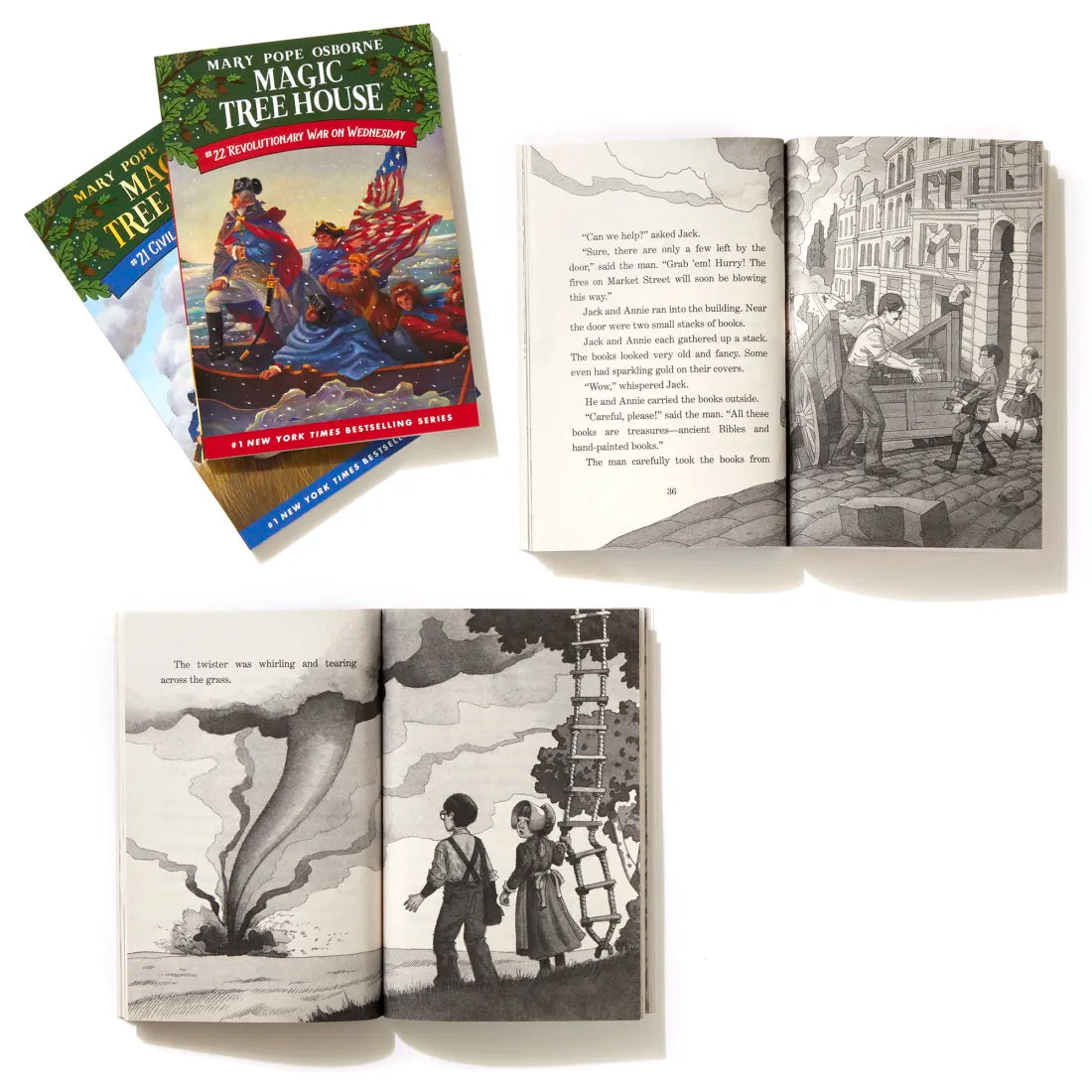 Magic Tree House Books 21-24 Boxed Set US - Multiple-component retail product, boxed