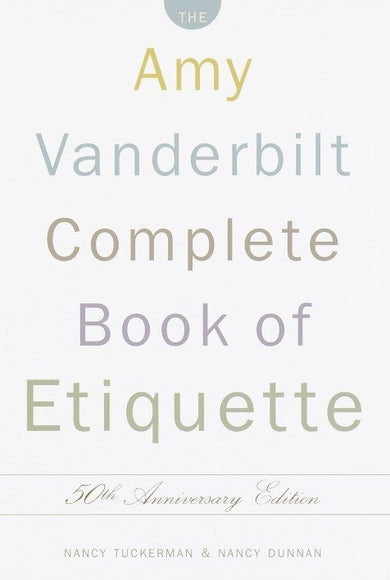 The Amy Vanderbilt Complete Book of Etiquette-Lifestyle and Leisure-買書書 BuyBookBook