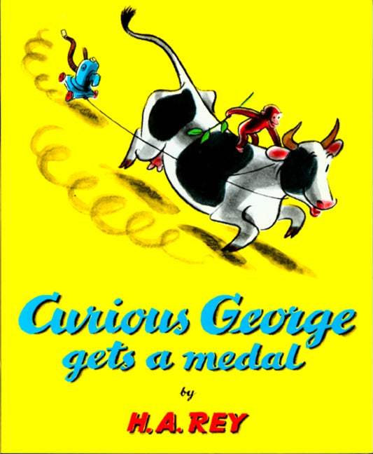 Curious George Gets a Medal-Children’s picture books-買書書 BuyBookBook