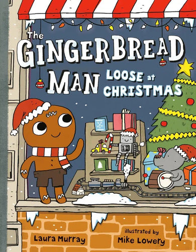 The Gingerbread Man Loose at Christmas-Children’s / Teenage fiction: General and modern fiction-買書書 BuyBookBook