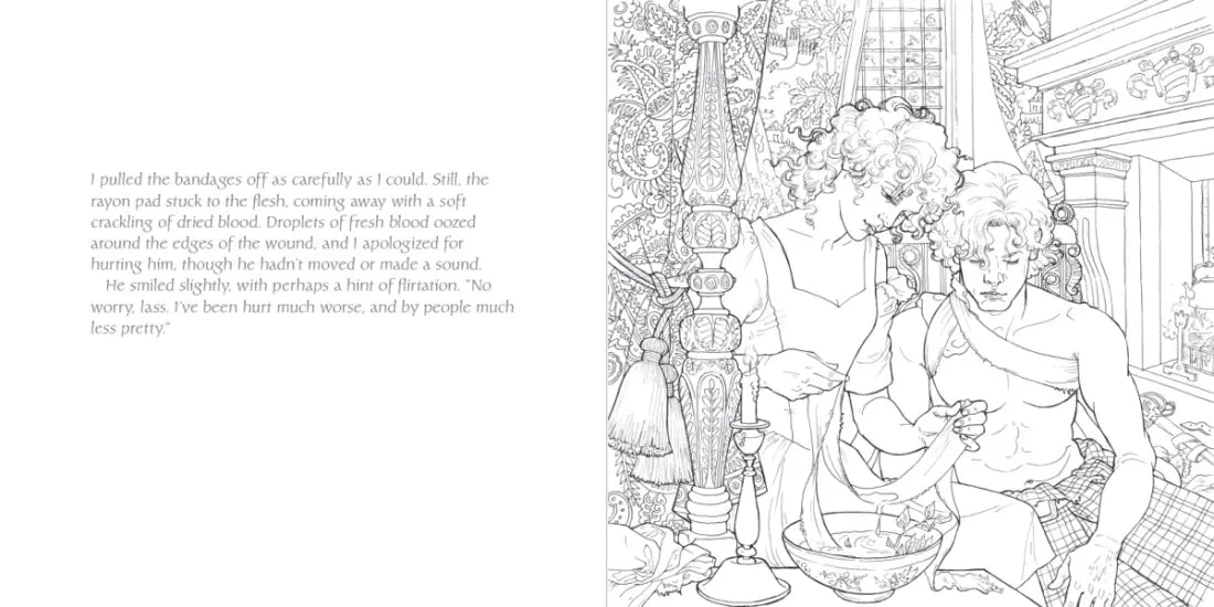 The Official Outlander Coloring Book US - Paperback / softback