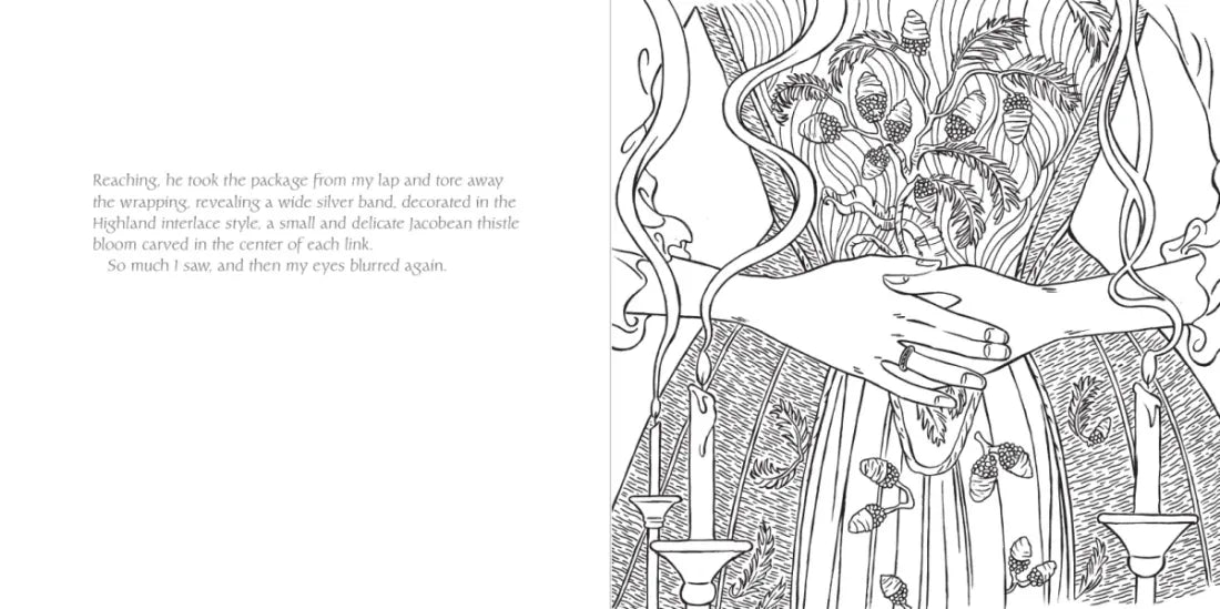 The Official Outlander Coloring Book US - Paperback / softback