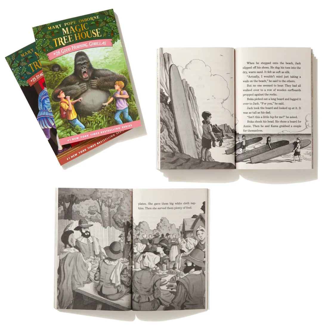 Magic Tree House Books 25-28 Boxed Set US - Multiple-component retail product, boxed