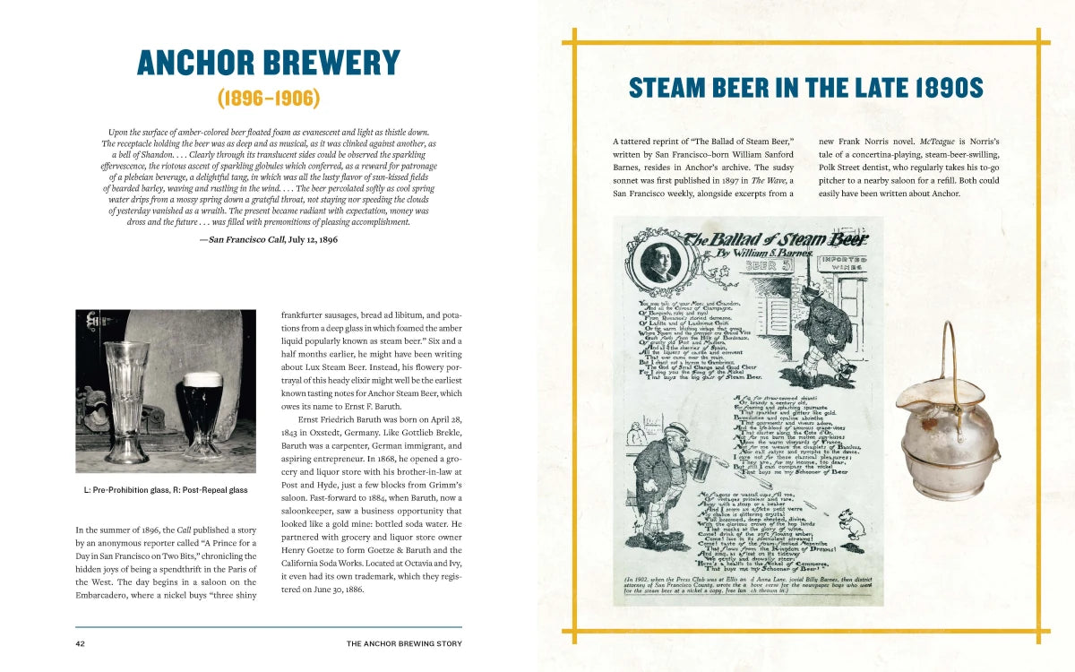 The Anchor Brewing Story US - Hardback