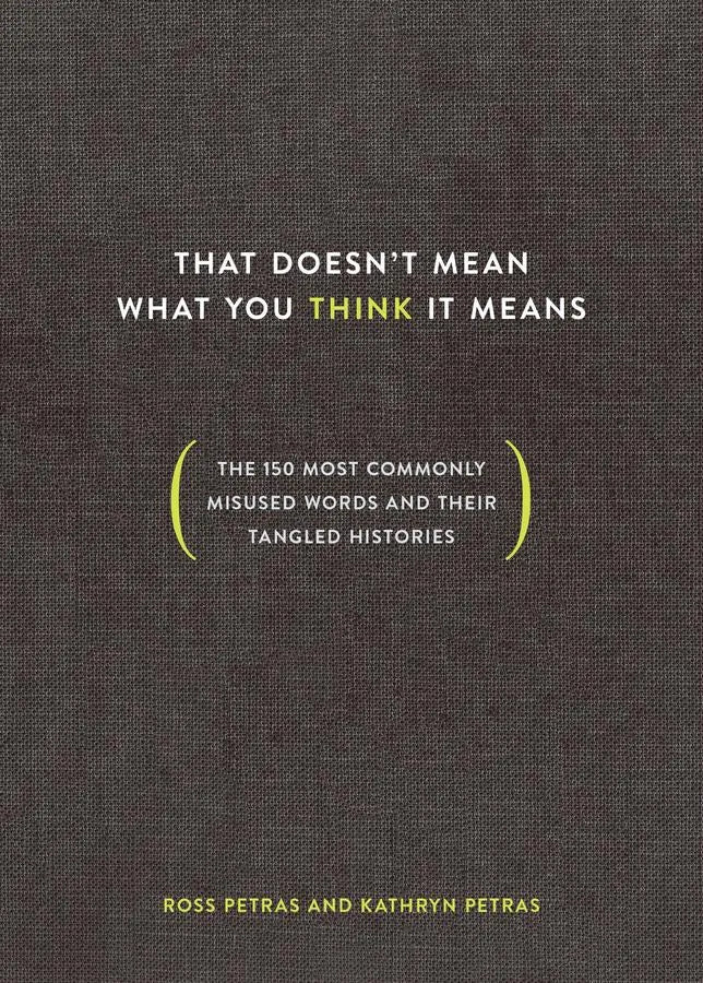 That Doesn't Mean What You Think It Means-Language and Linguistics-買書書 BuyBookBook