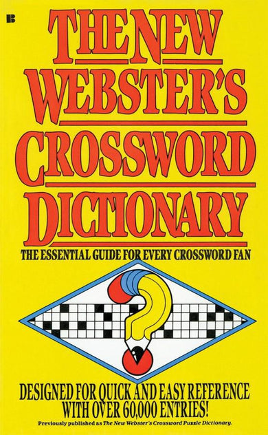 The New Webster's Crossword Dictionary-Hobbies/ quizzes/ games-買書書 BuyBookBook