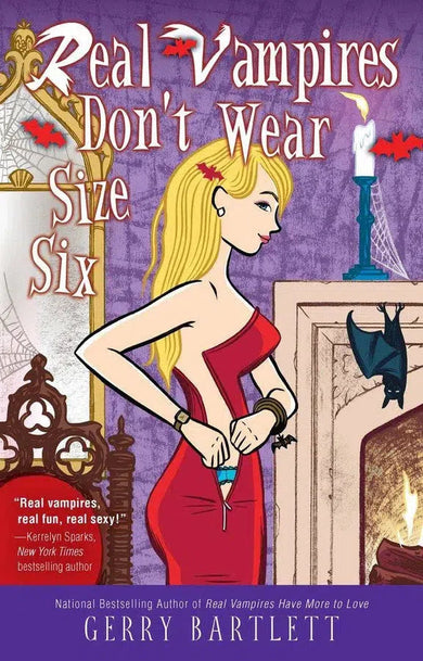 Real Vampires Don't Wear Size Six-Fiction: Romance-買書書 BuyBookBook