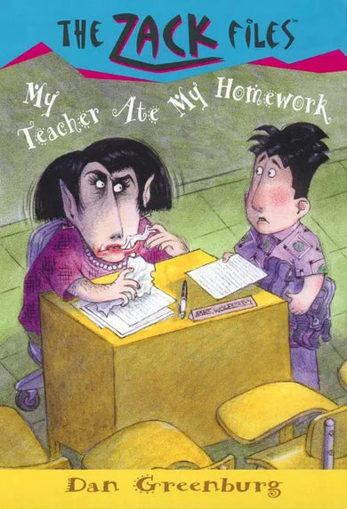 Zack Files 27: My Teacher Ate My Homework-Children’s / Teenage fiction: General and modern fiction-買書書 BuyBookBook