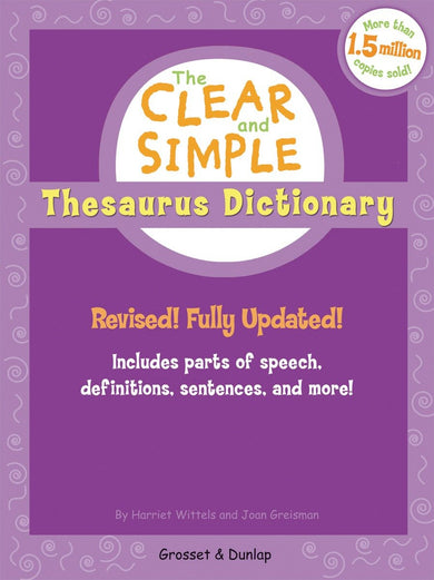The Clear and Simple Thesaurus Dictionary-Children’s Early years / early learning concepts-買書書 BuyBookBook