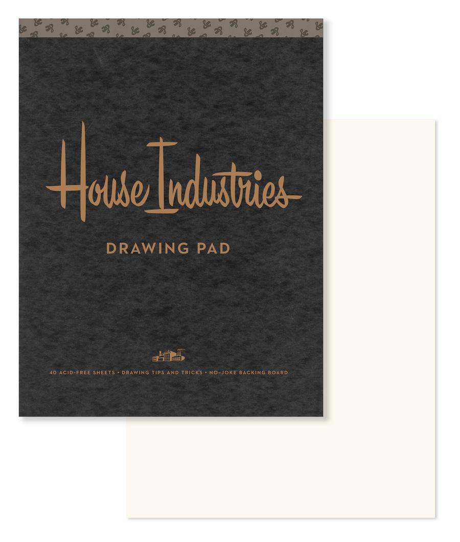 House Industries Drawing Pad-Design/ fashion/ architecture/ illustration-買書書 BuyBookBook